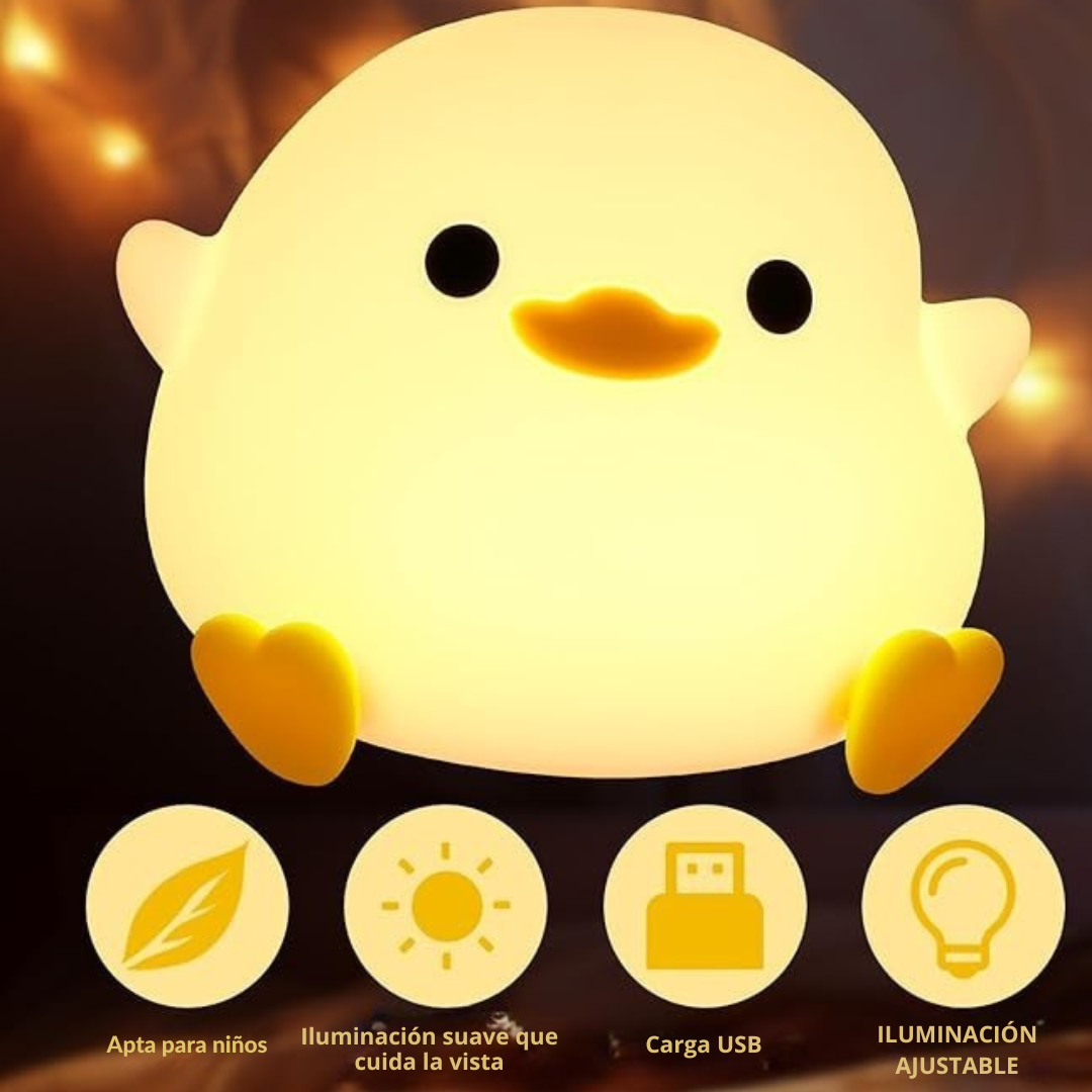 Lampara de pato para ayudar a dormir