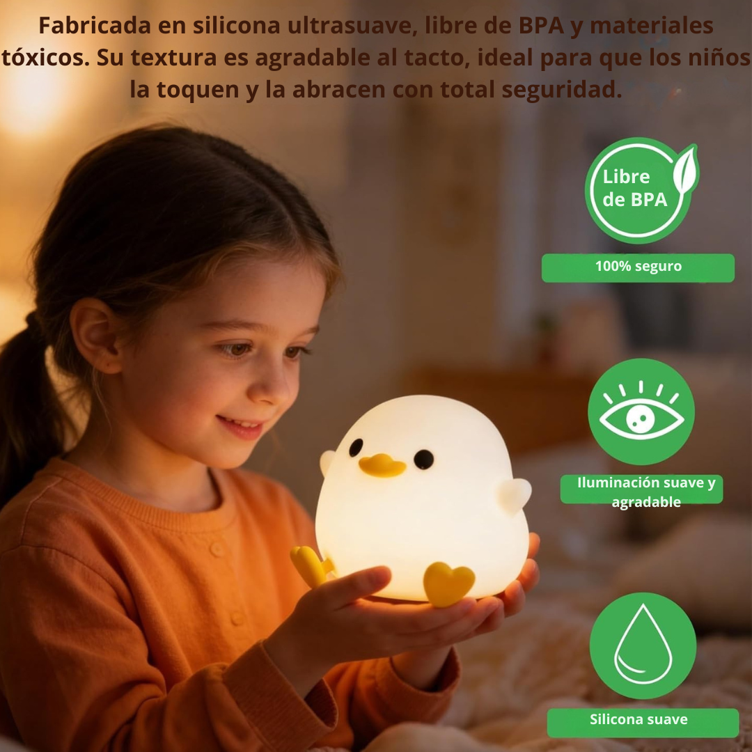 Lampara de pato para ayudar a dormir