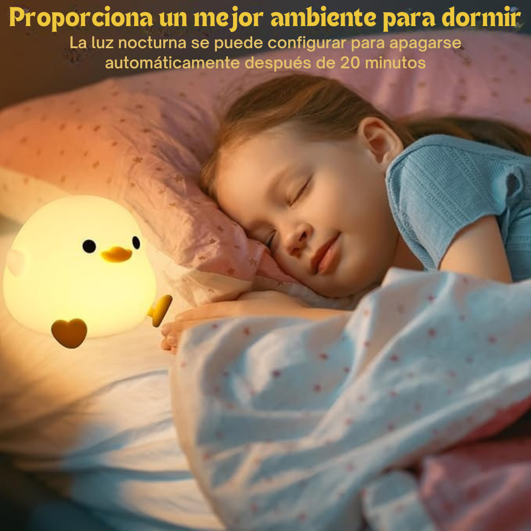 Lampara de pato para ayudar a dormir